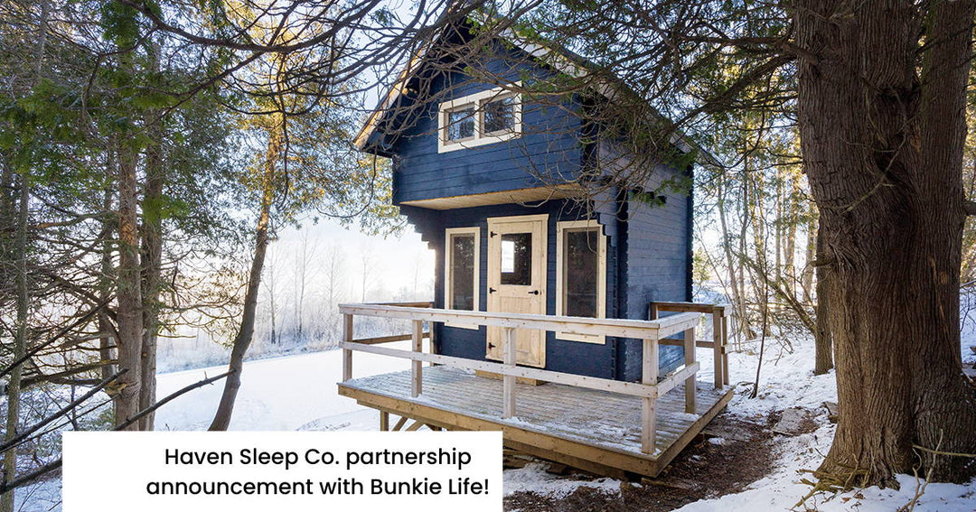 New Marketing Partnership between Haven Sleep Co. and Bunkie Life, two Canadian Companies Committed to Sustainability