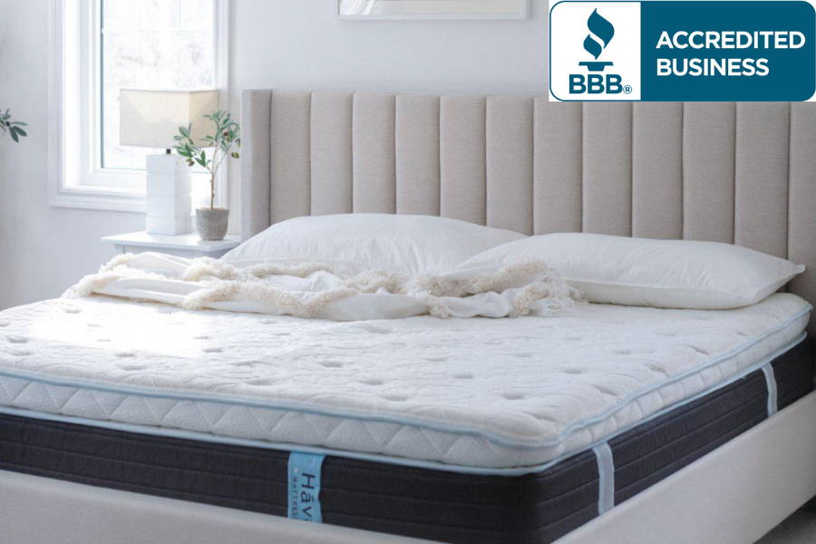 Haven Sleep Co.,  a 100% Canadian and Sustainable Company is awarded an A+ Rated by Better Business Bureau