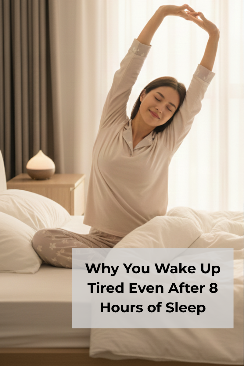 Why You Wake Up Tired Even After 8 Hours of Sleep