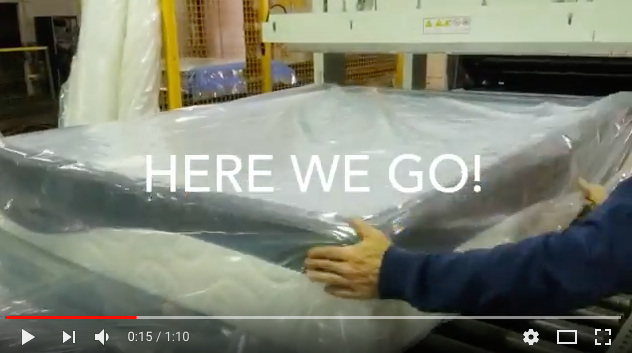 Lowering the Eco-footprint of shipping a mattress by 70%