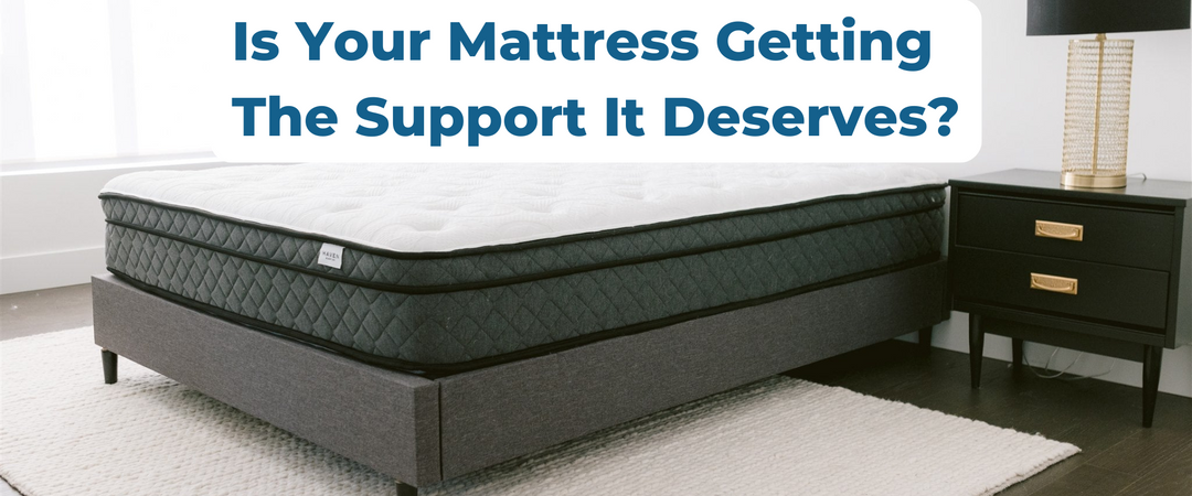 Is your mattress getting the support it deserves - SNAP Flat Platform Base Bedframe