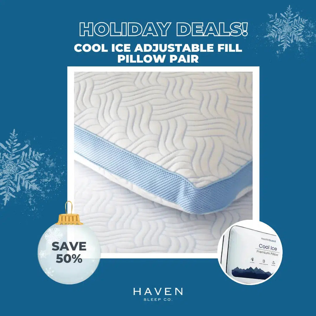 Cool Ice Adjustable Fill Pillow Haven CANADA