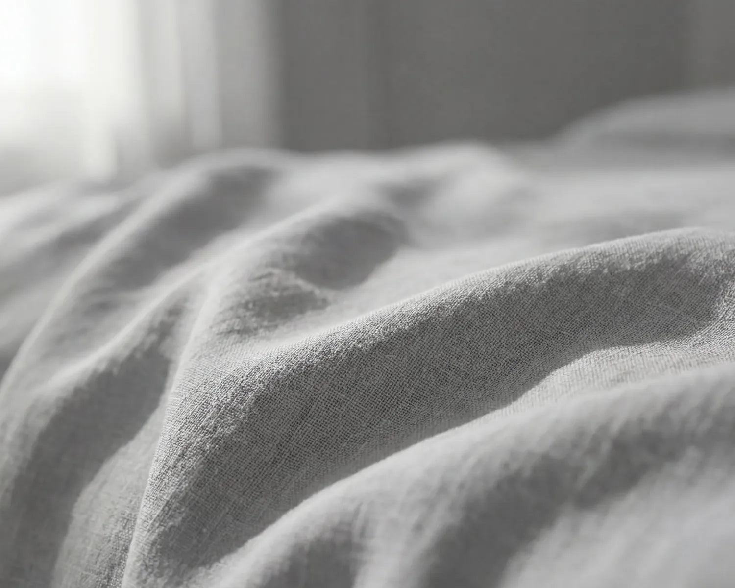 Close-up of textured fabric with a blurred background