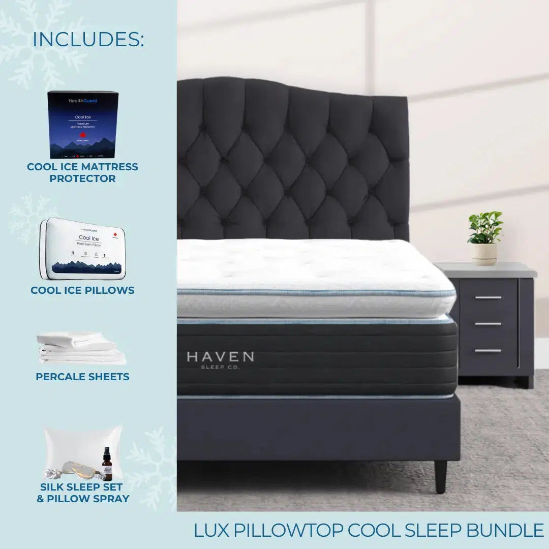 Cool Sleep LUX Pillowtop Mattress Bundle