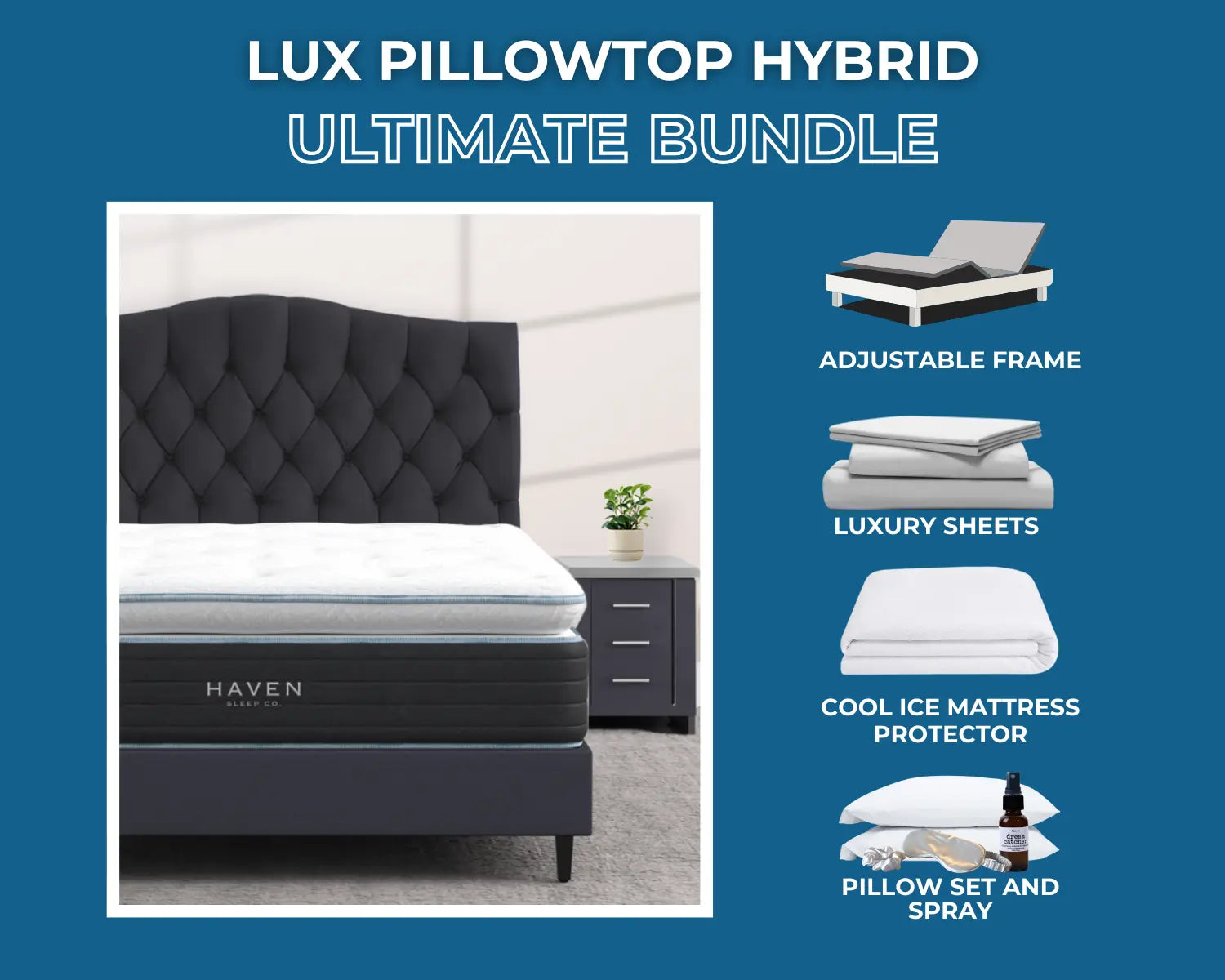LUX Pillowtop Ultimate Bundle