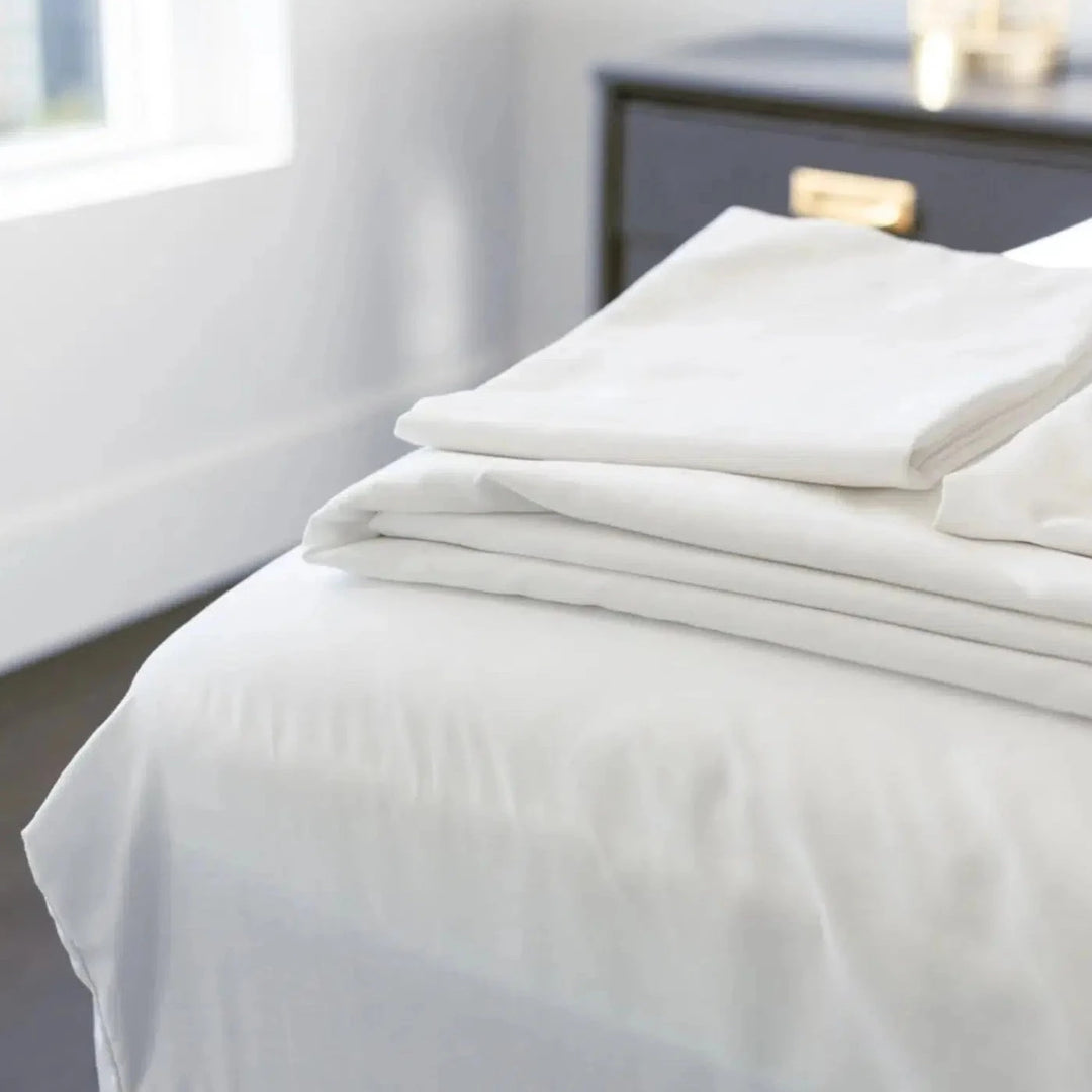 Bedface White Percale Sheet Sets
