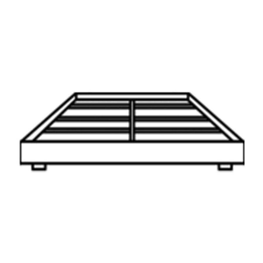 Drawing of snap foundation 3 in 1 bed base