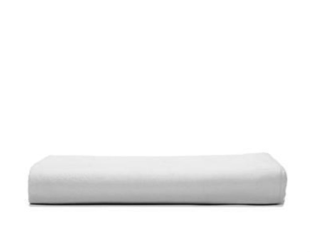 Bedface Percale Duvet Cover in Starlight White