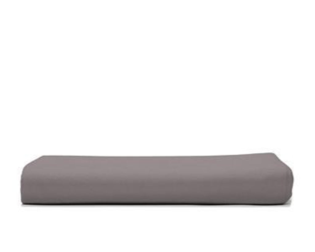 Bedface Percale Duvet Cover in Storm Grey