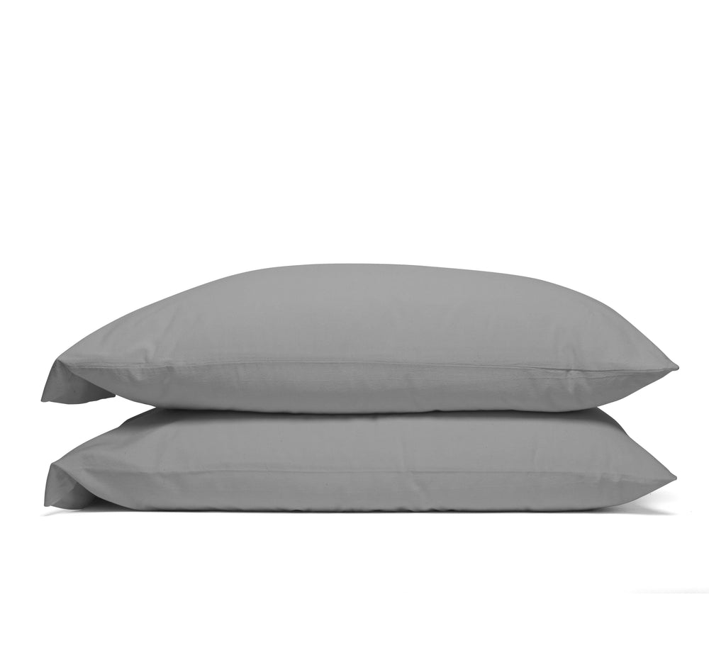 Haven Mattress Pillowcase Standard 20'x 27' / Storm Grey Percale Pillowcase Set